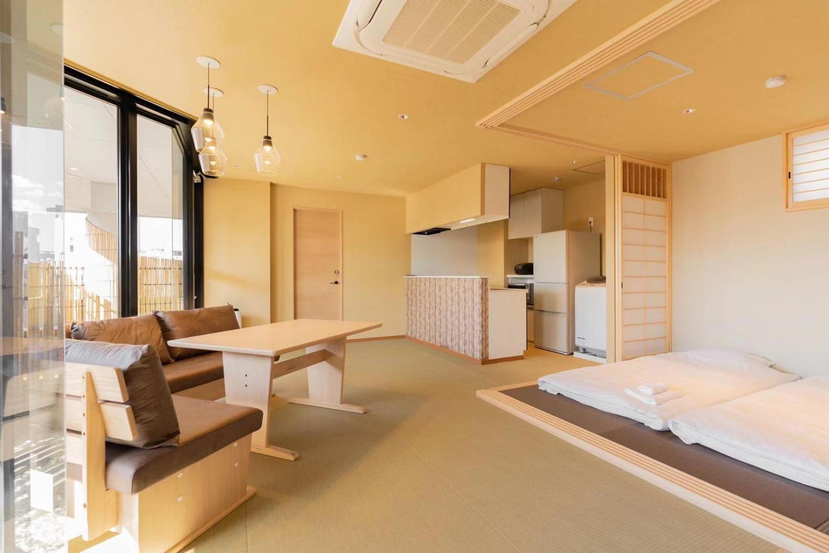 אוסקה 東瀛stays 6階 ゆったり庭付きワンフロア部屋 מראה חיצוני תמונה